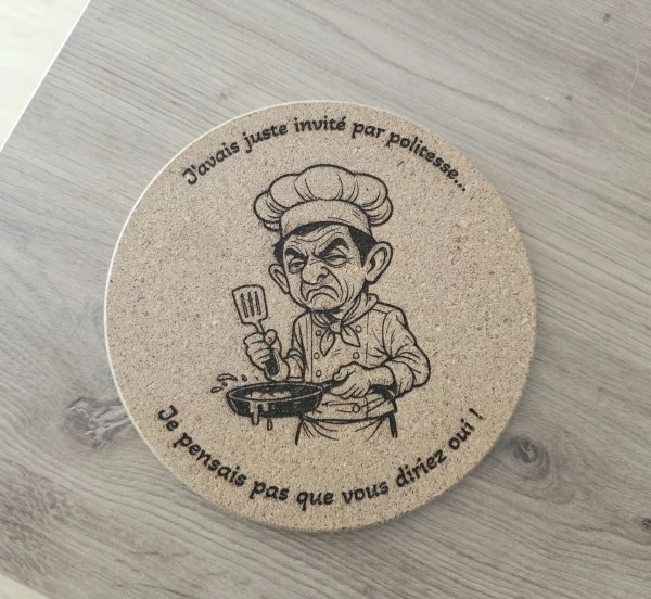 Dessous de plat humoristiques