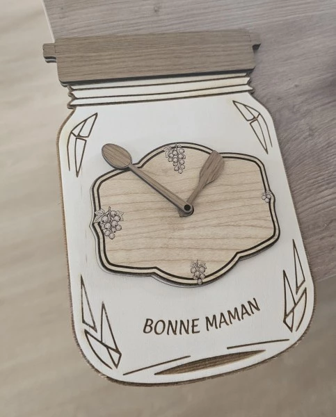 Horloge POT DE CONFITURE